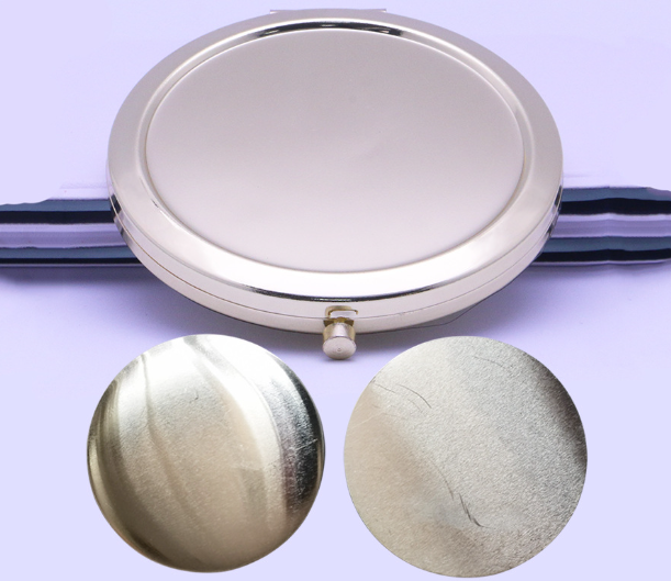 Mini Pocket Cosmetic Compact Mirror Foldable Double Sides Pocket Mirror Girl Beauty Tools