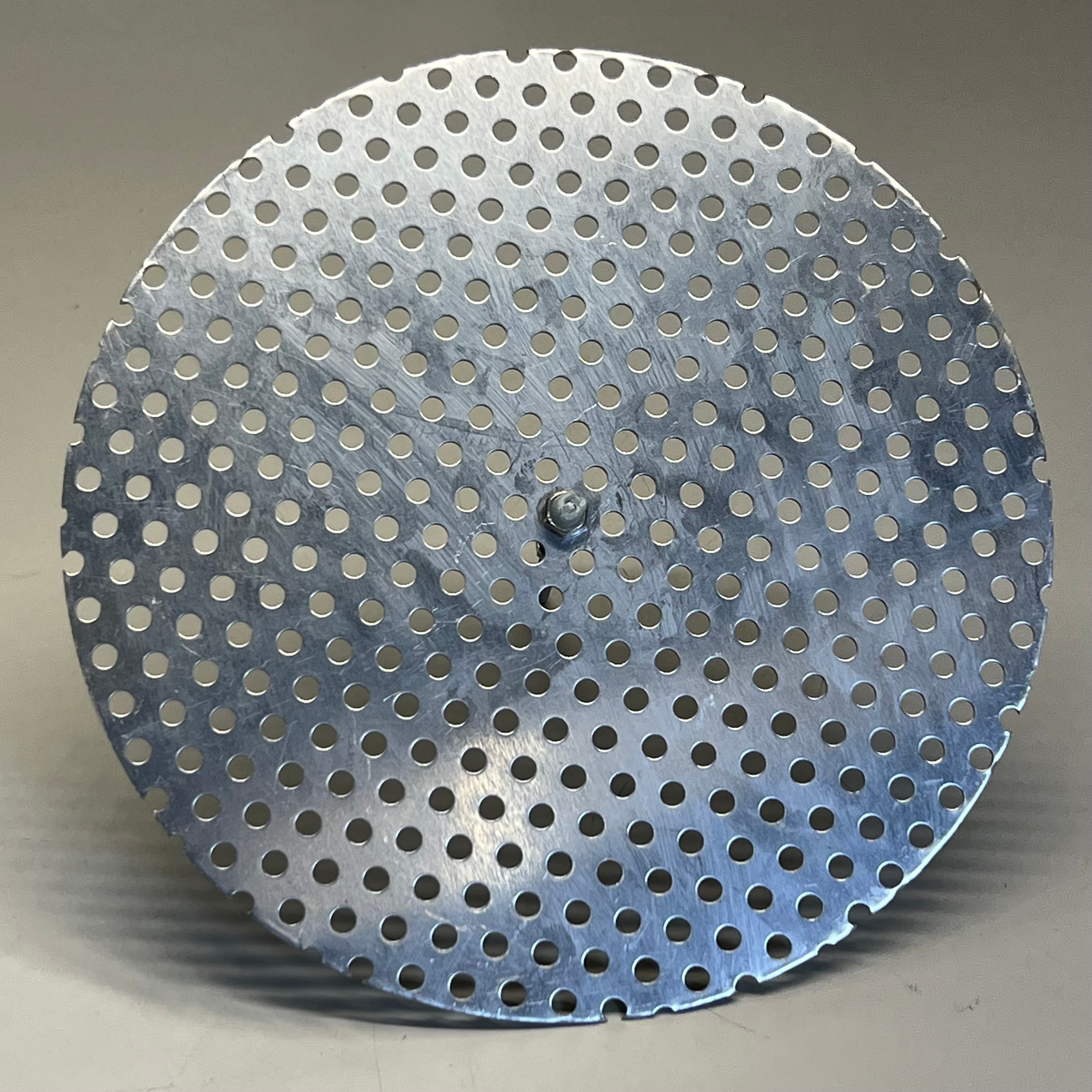 Metal Perforated Filter Disc (2 Pack) Sz 12” Gray