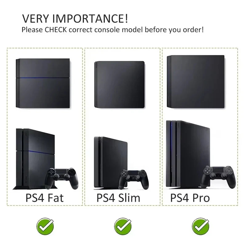 DATA FROG Cooling Vertical Stand for PS4 PS4 Pro PS4 Slim | Console Dock Cradle Mount Holder