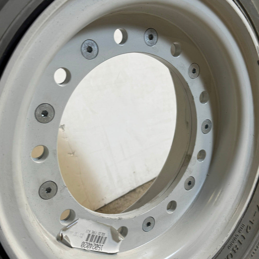 SOLIDEAL MAGNUM Forklift Tire (2 Pack) Sz 25 x 7-12/5.00 Grey 9.1064.13611