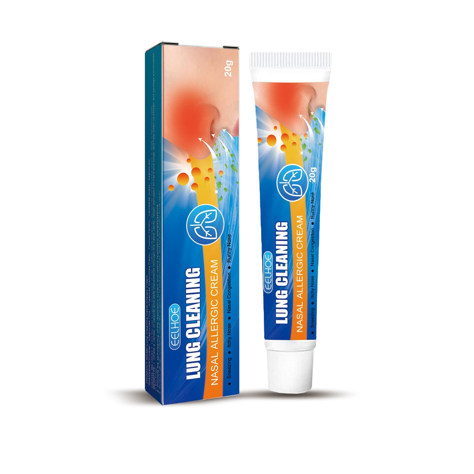 Nose Care Cream Relieves Stuffy, Runny Nose Discomfort Cleansing And Soothing Nose Care Cream