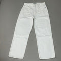 ETICA Tyler High Waist Straight Leg Ankle jeans Vintage White Size 26 EW180114A