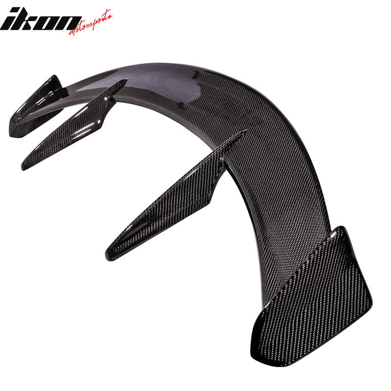 2014-2017 Mazda 3 Hatchback KS Style Carbon Fiber Roof Spoiler Wing