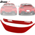 2022-2025 Subaru BRZ GR86 #DCK Red IKON Roof + TRD Trunk Spoiler ABS