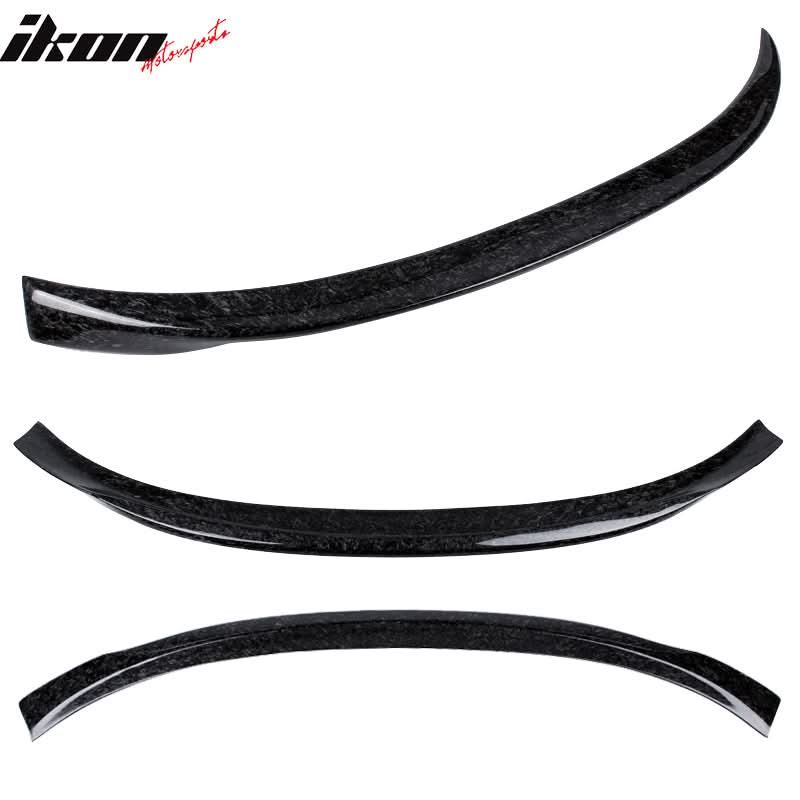 2008-2014 BMW X6 E71 P Style Forged Carbon Rear Trunk Spoiler Wing