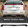 2016-2019 Cadillac ATS-V Sedan V Style Carbon Fiber Trunk Spoiler Wing