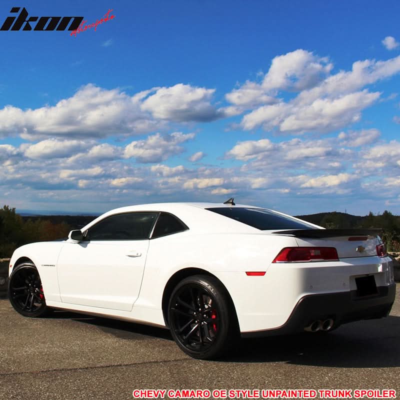 2014-2015 Chevy Camaro Rear Trunk Spoiler Ducktail Wing Lip ABS