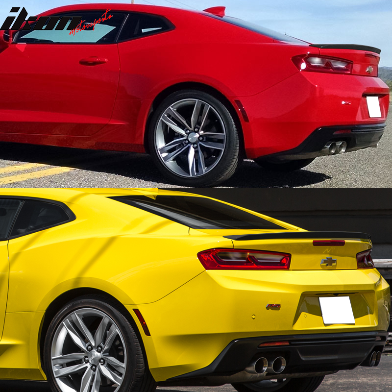2016-2023 Chevy Camaro RS Style Rear Trunk Spoiler Ducktail Wing ABS