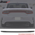 15-23 Dodge Charger SRT8 SRT Hellcat Matte Black Rear Spoiler Wing ABS