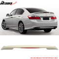 2013-2016 Honda Accord MD Style Unpainted Rear Spoiler Wing ABS
