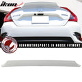 2016-2021 Honda Civic Sedan IKON Style Trunk Spoiler ABS