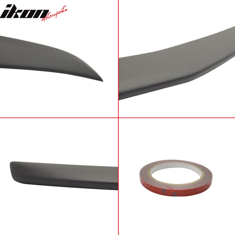 2010-2017 Benz W207 C207 2Dr Coupe Matte Window Roof Spoiler