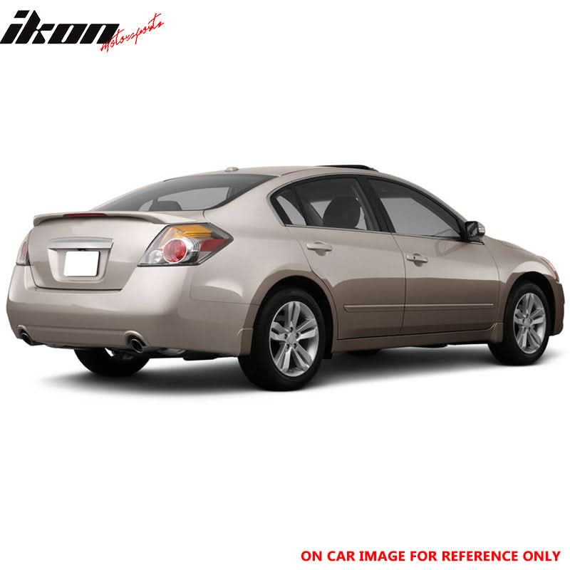 2007-2012 Nissan Altima Sedan Matte Black Rear Spoiler Wing ABS