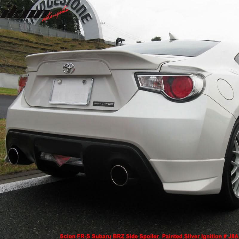2013-2020 Scion FRS Subaru BRZ Toyota 86 Trunk Side Spoiler Splitter