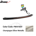 2016-2019 Chevy Cruze Sedan Trunk Spoiler ABS