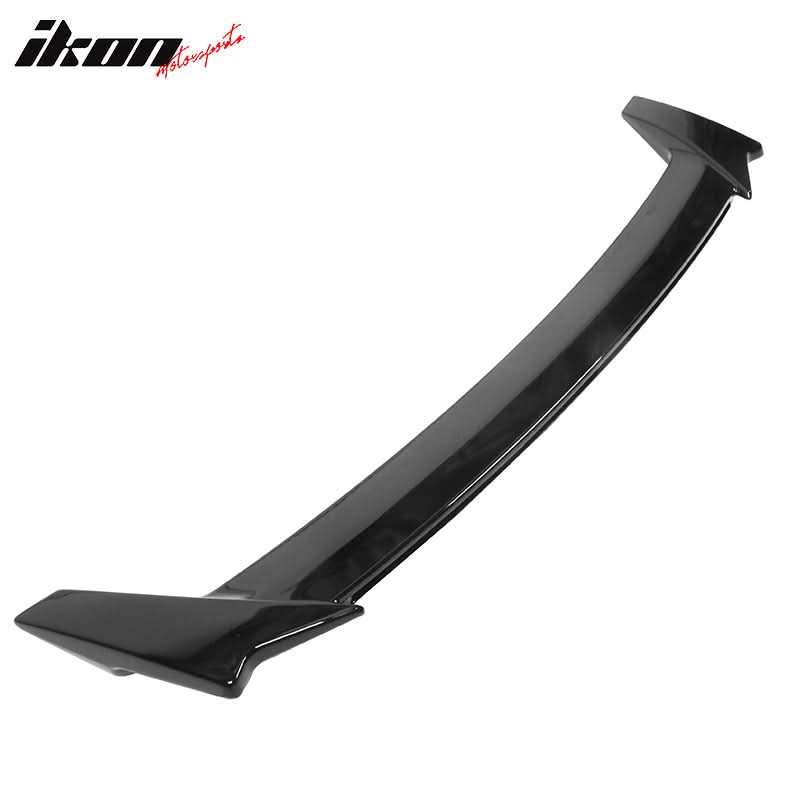 2016-2021 Honda Civic Sedan Long LED Matte Black Trunk Spoiler ABS