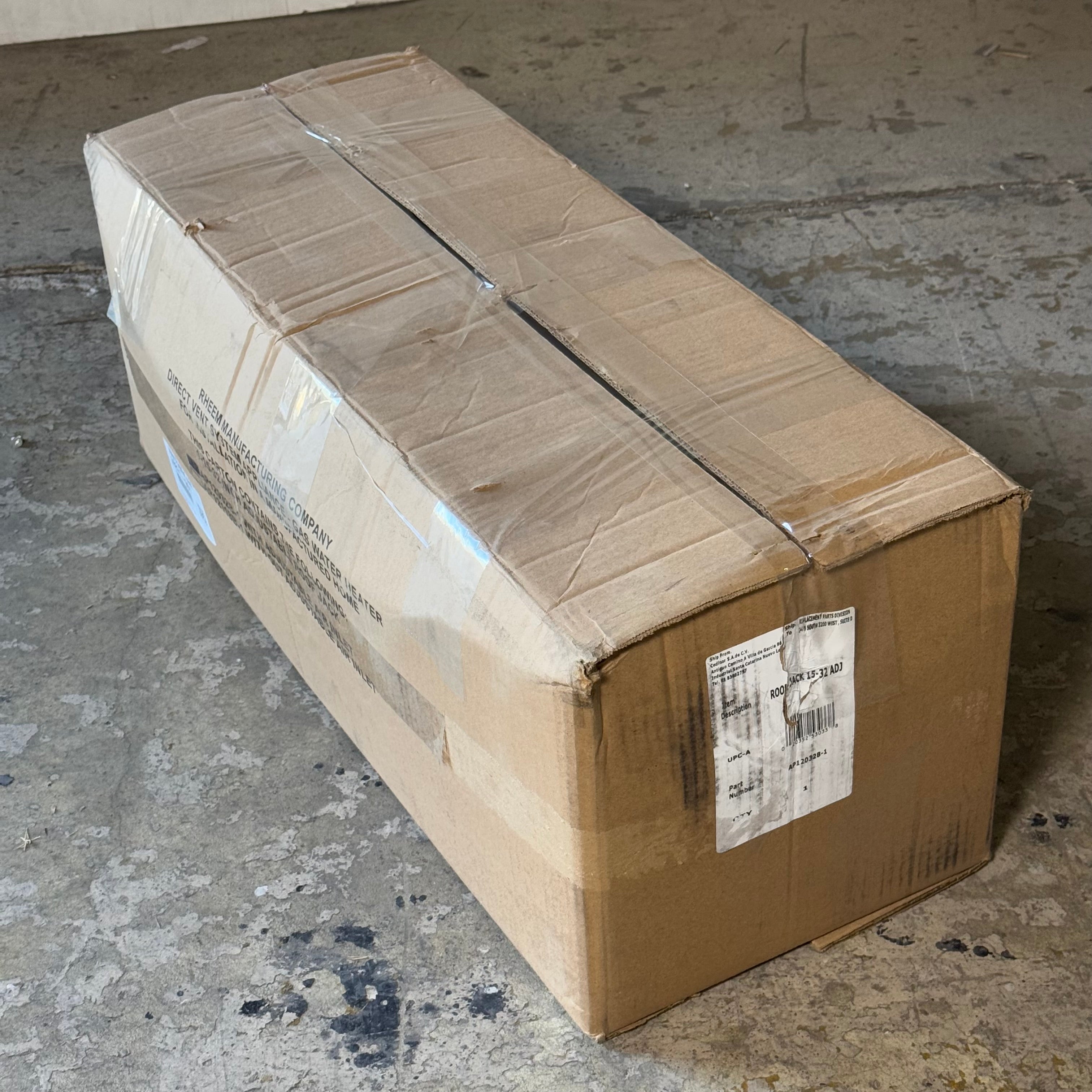 RHEEM Roof Jack and Air Inlet Kit AP12032B-1 (AS-IS, Minor Damage)