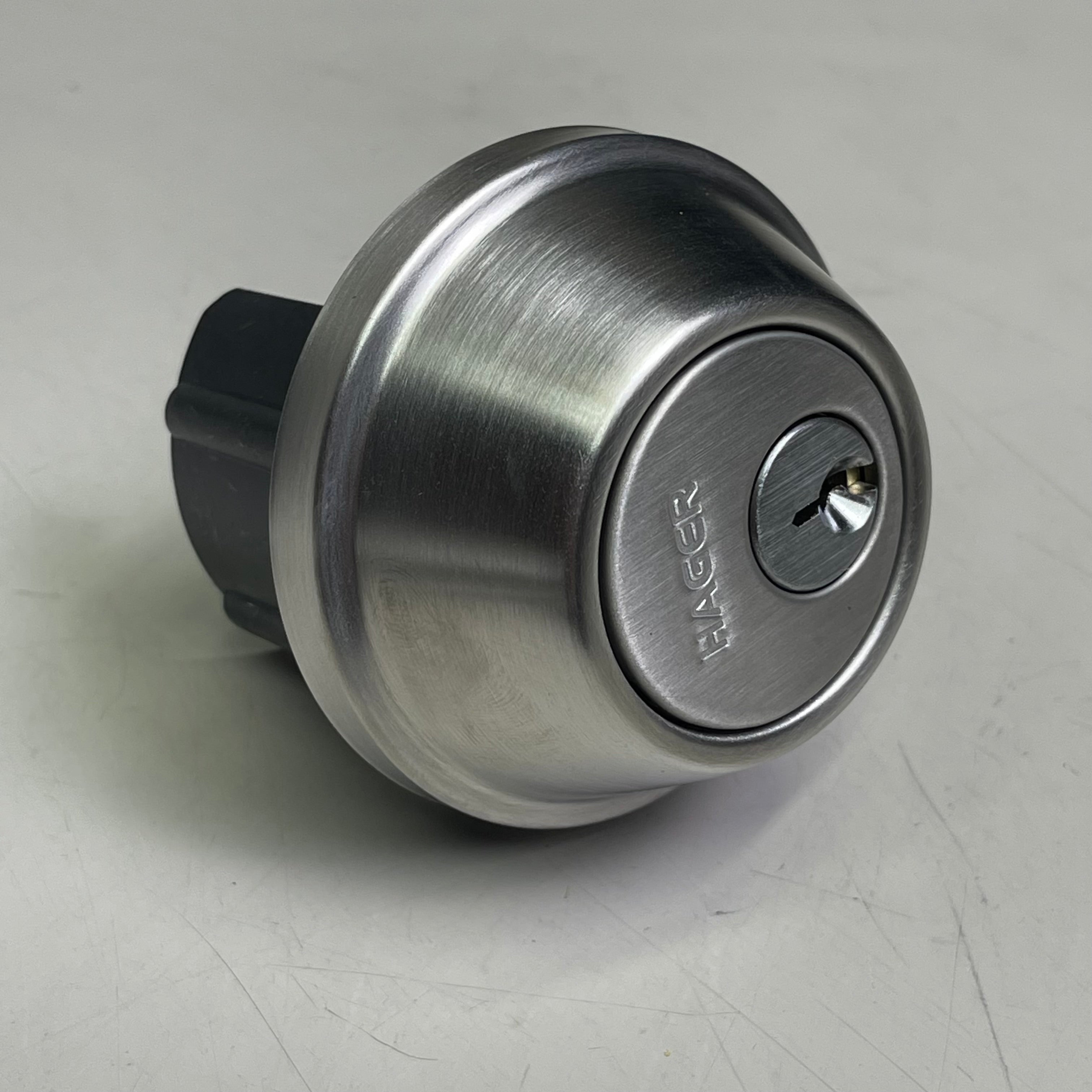 HAGER Deadbolt Satin Stainless Steel Grade 2 Cylinder Thumbturn 3215-32D