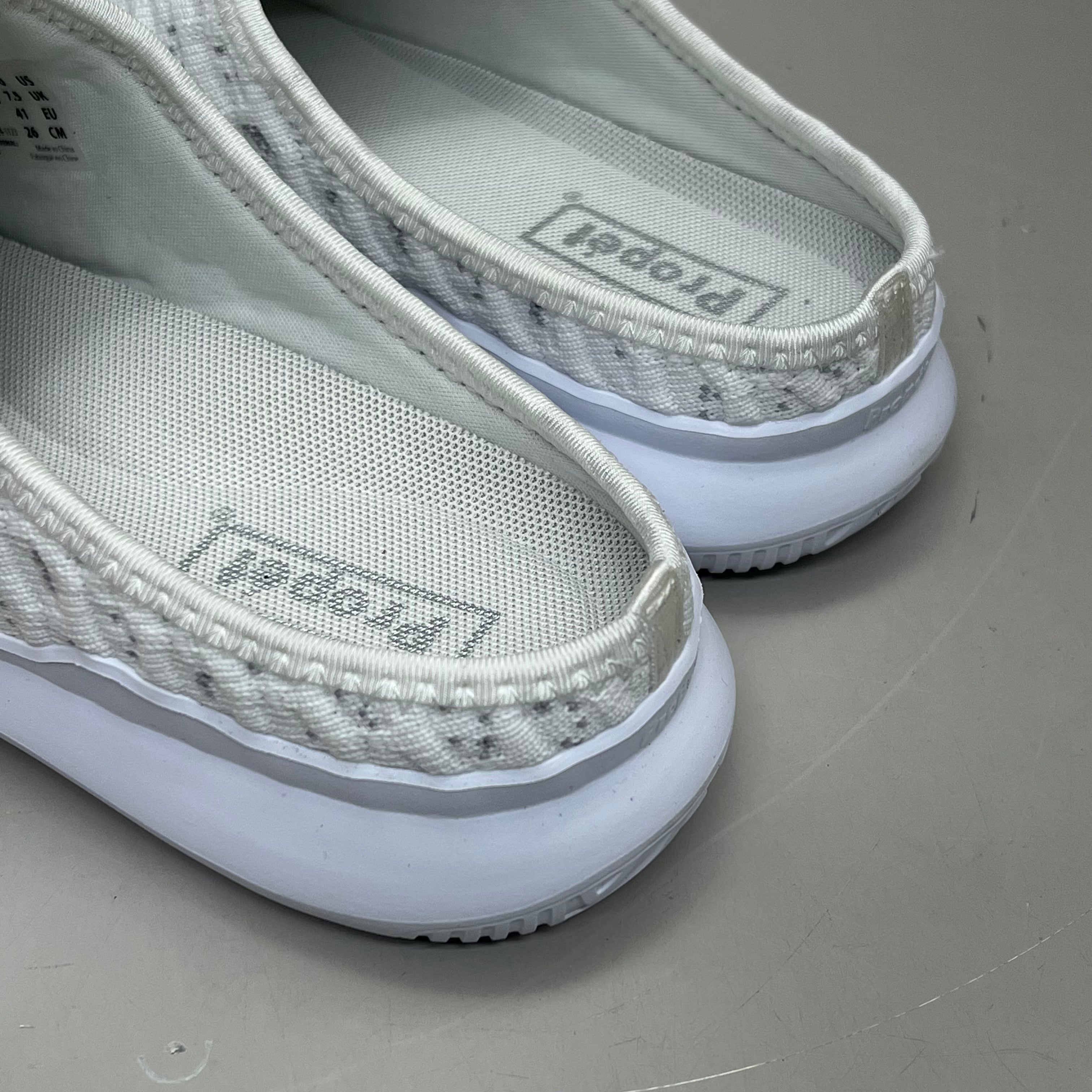 PROPET Travel Bound Slide Remove Footbed Women's Sz 8.5 M(B) White Daisy WAT031M