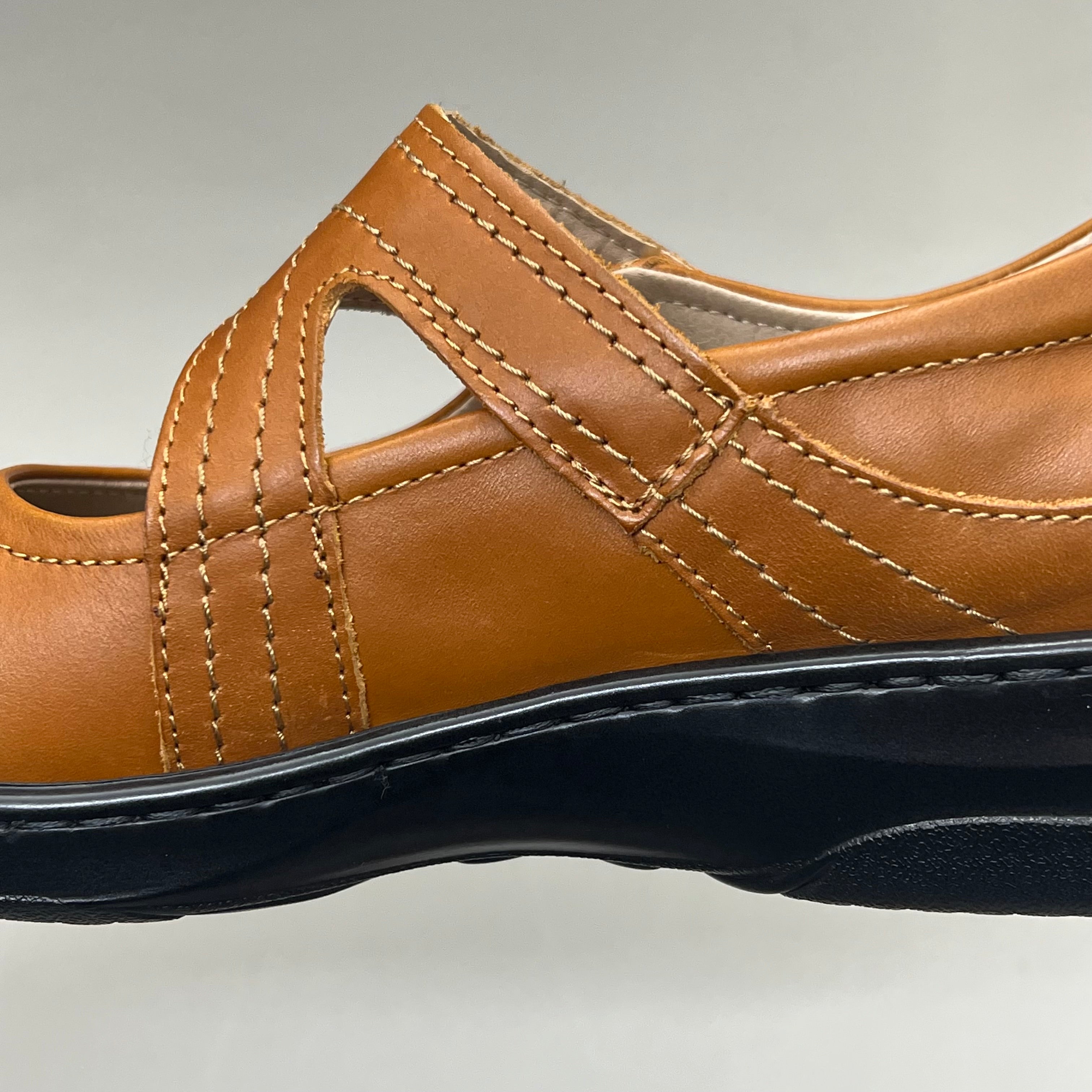 PROPET Golda Mary Jane Adjustable Lightweight Women's Sz 11 M(B) Teak WCA053L