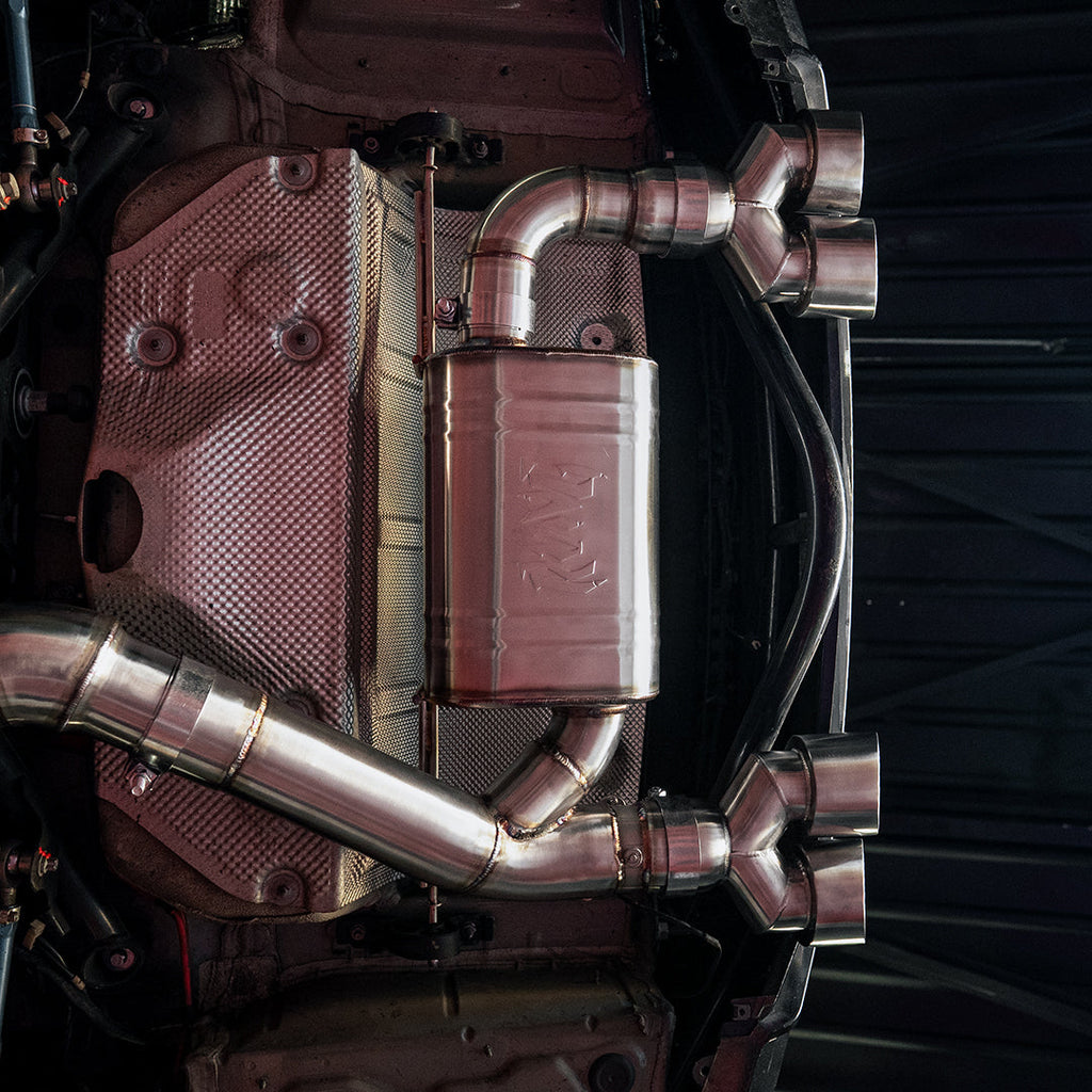 Rvng Designed 4” True Single Valved Exhaust System (F80 M3/F82 M4)