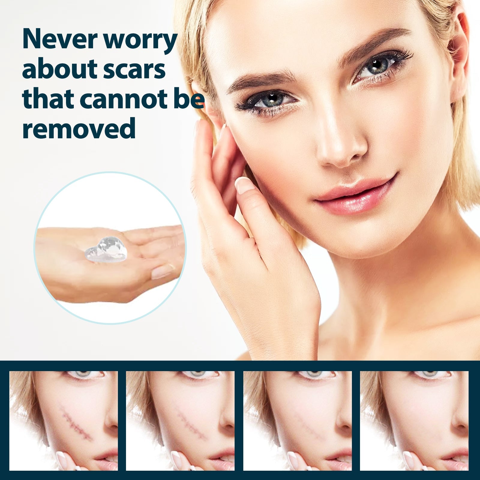 Skin Repair Gel, Gentle Care Body Skin Smooth Smooth Skin Moisturizing Gel
