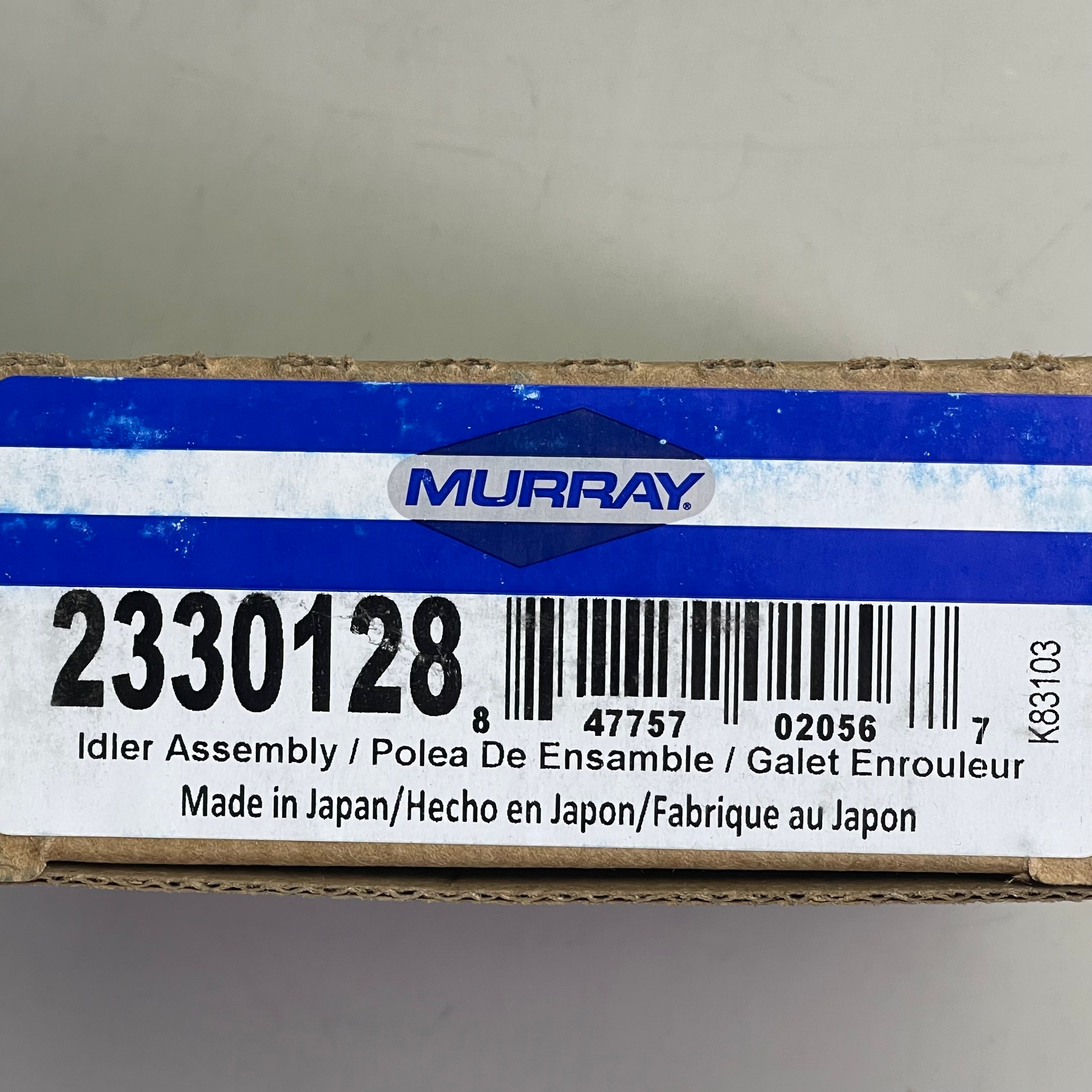 MURRAY Idler Tensioner Pulley Heavy-Duty Steel Black for Chevrolet Suzuki 2330128
