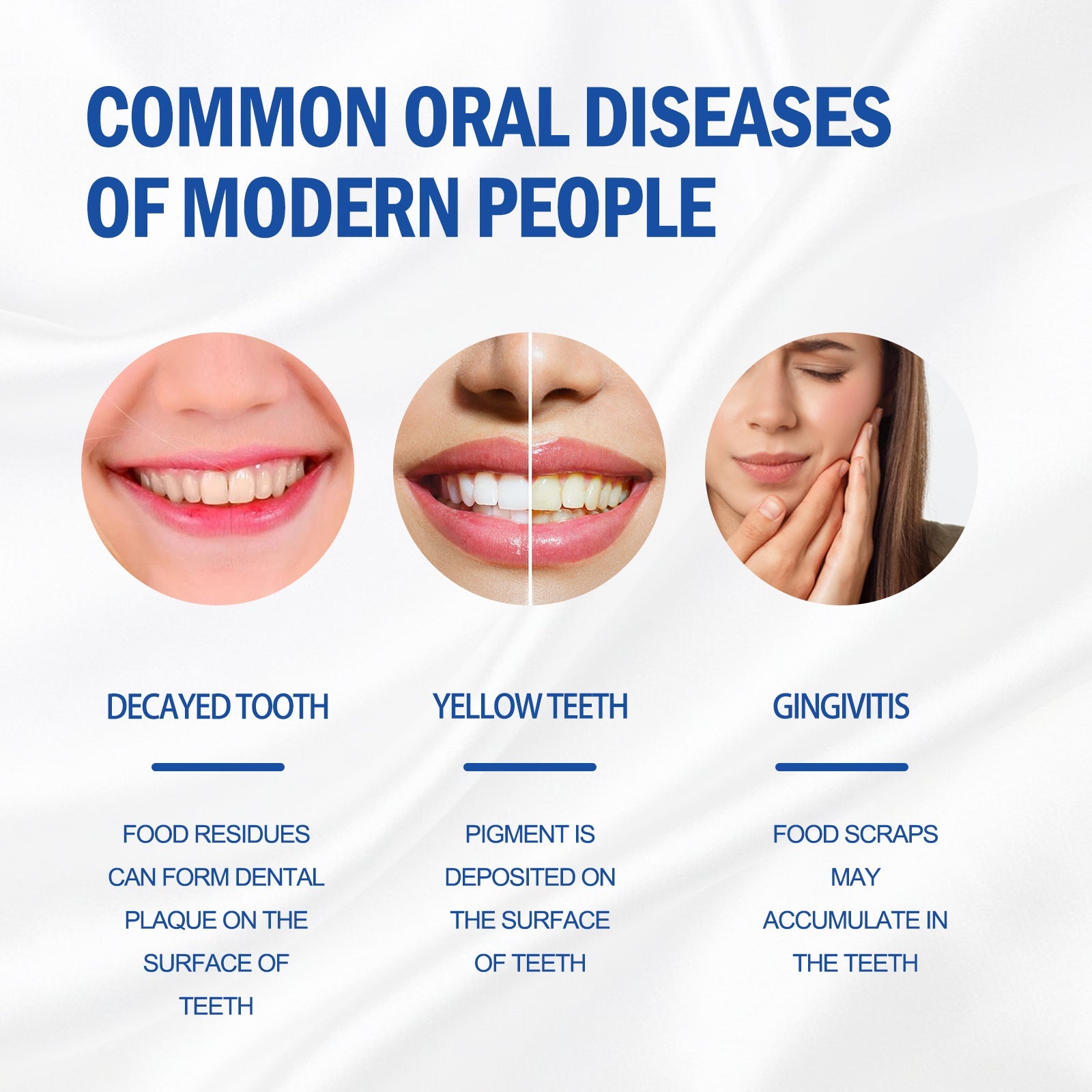 Fresh Breath Tooth Mousse, Teeth Cleaning Odors Teeth Yellow Stains Tartar Beauty Dental Care