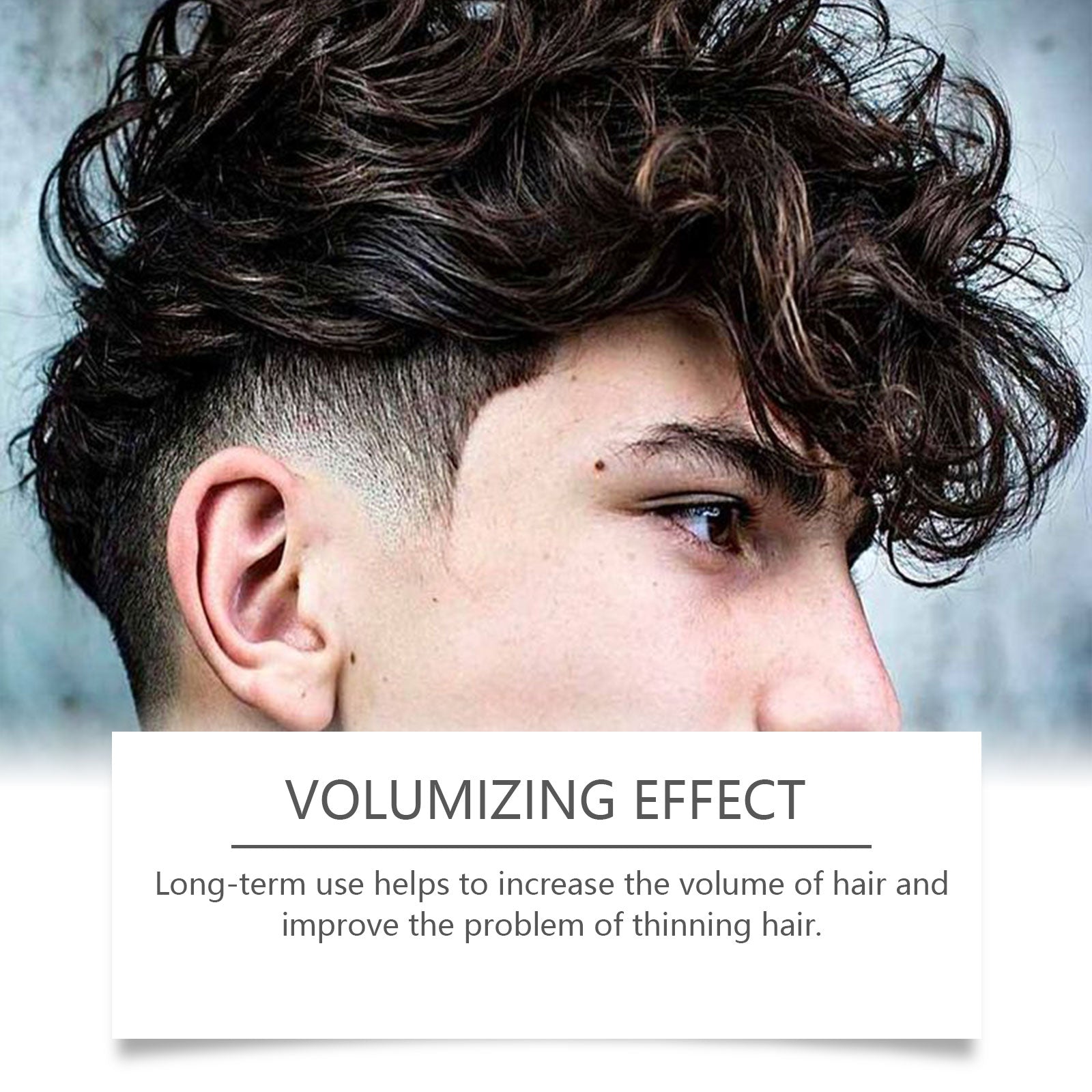 Men's Hair Care Essential Oil, Wave Hair Oil Clean, Plump And Smooth Hair