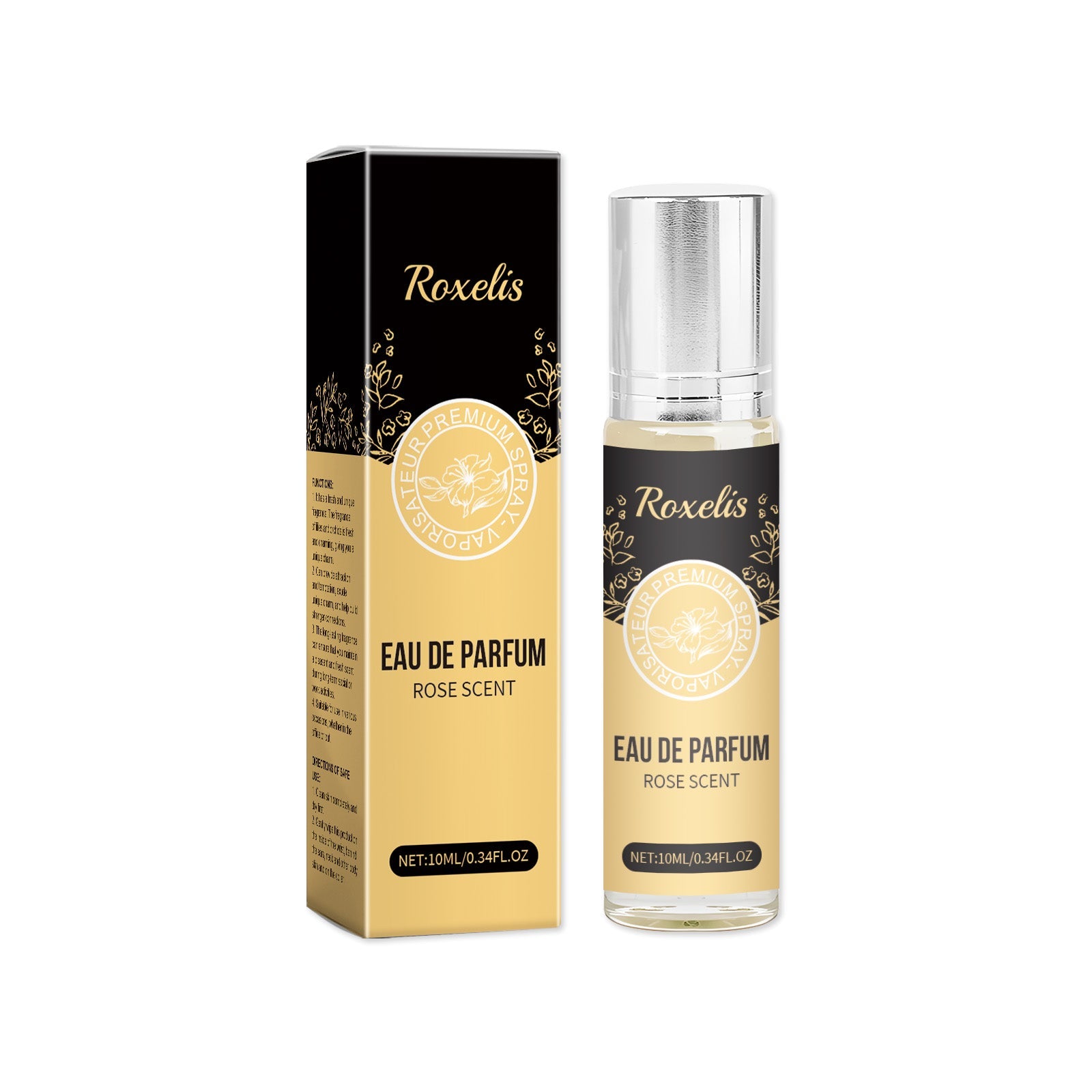 Rolling Perfume Series Flowers Lasting Fresh Light Fragrance Exudes Charm Keep Fragrance Portable Rolling Perfume