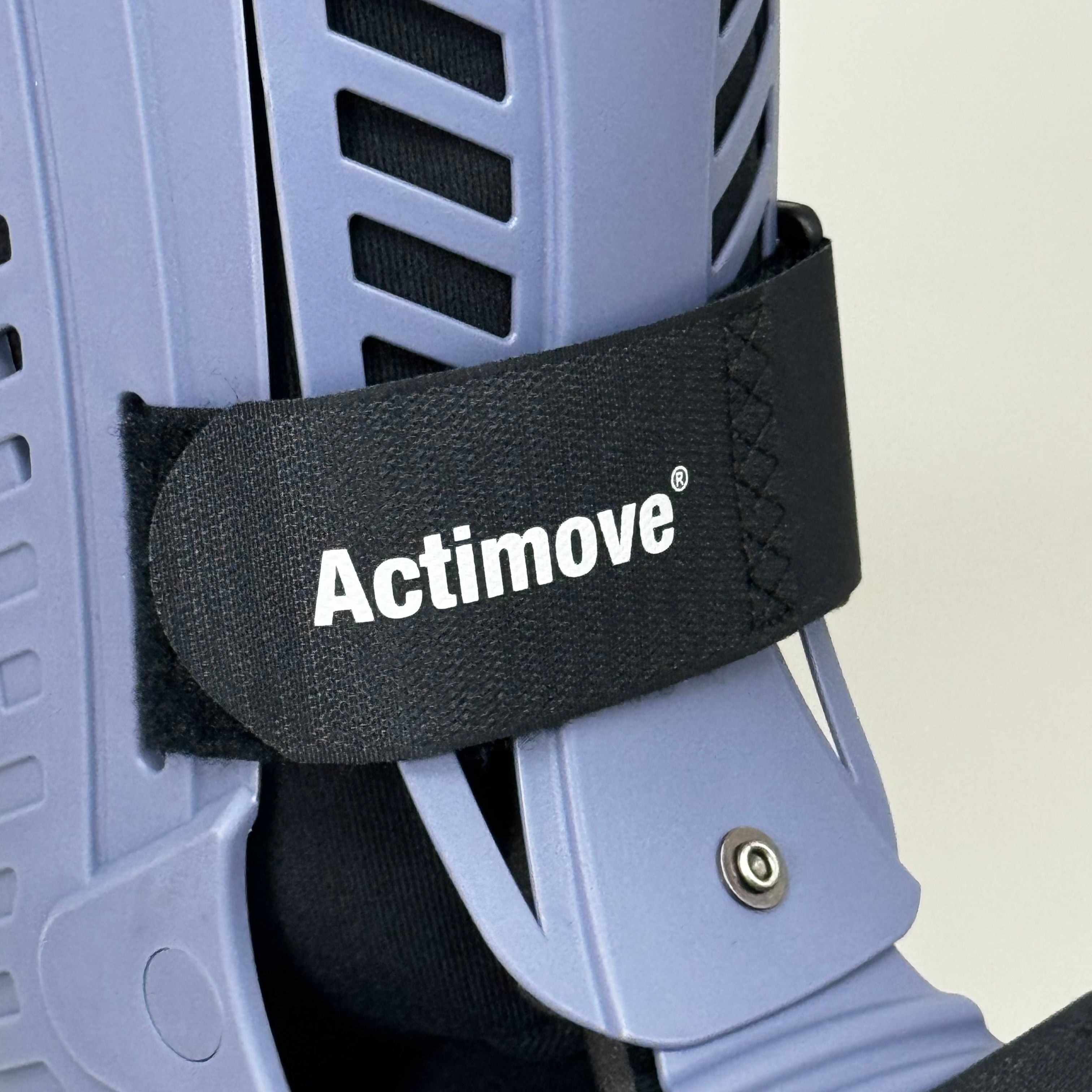ACTIMOVE Walker Boot Right/Left Foot Sz Medium Blue/Grey 76276-07