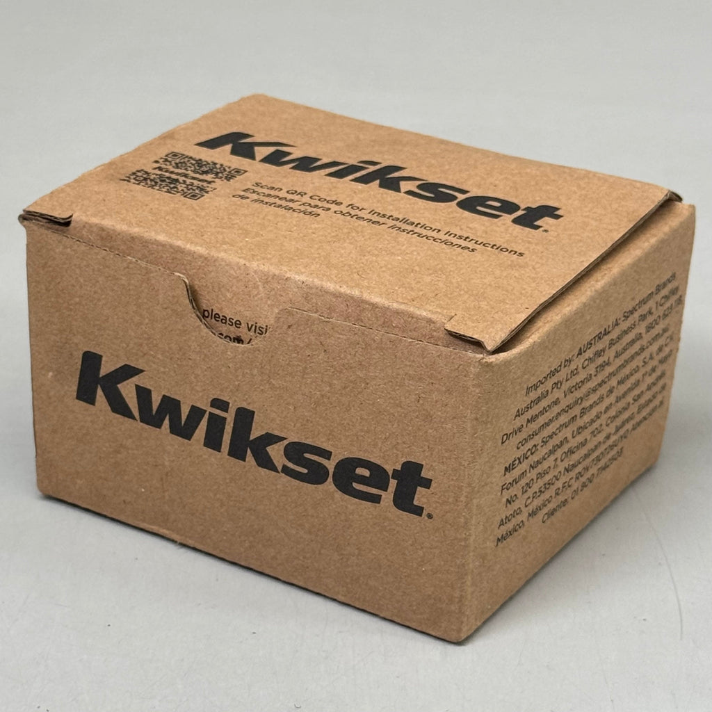 KWIKSET Deadbolt Single Cylinder Door Hardware Satin Nickel Key 96600-724