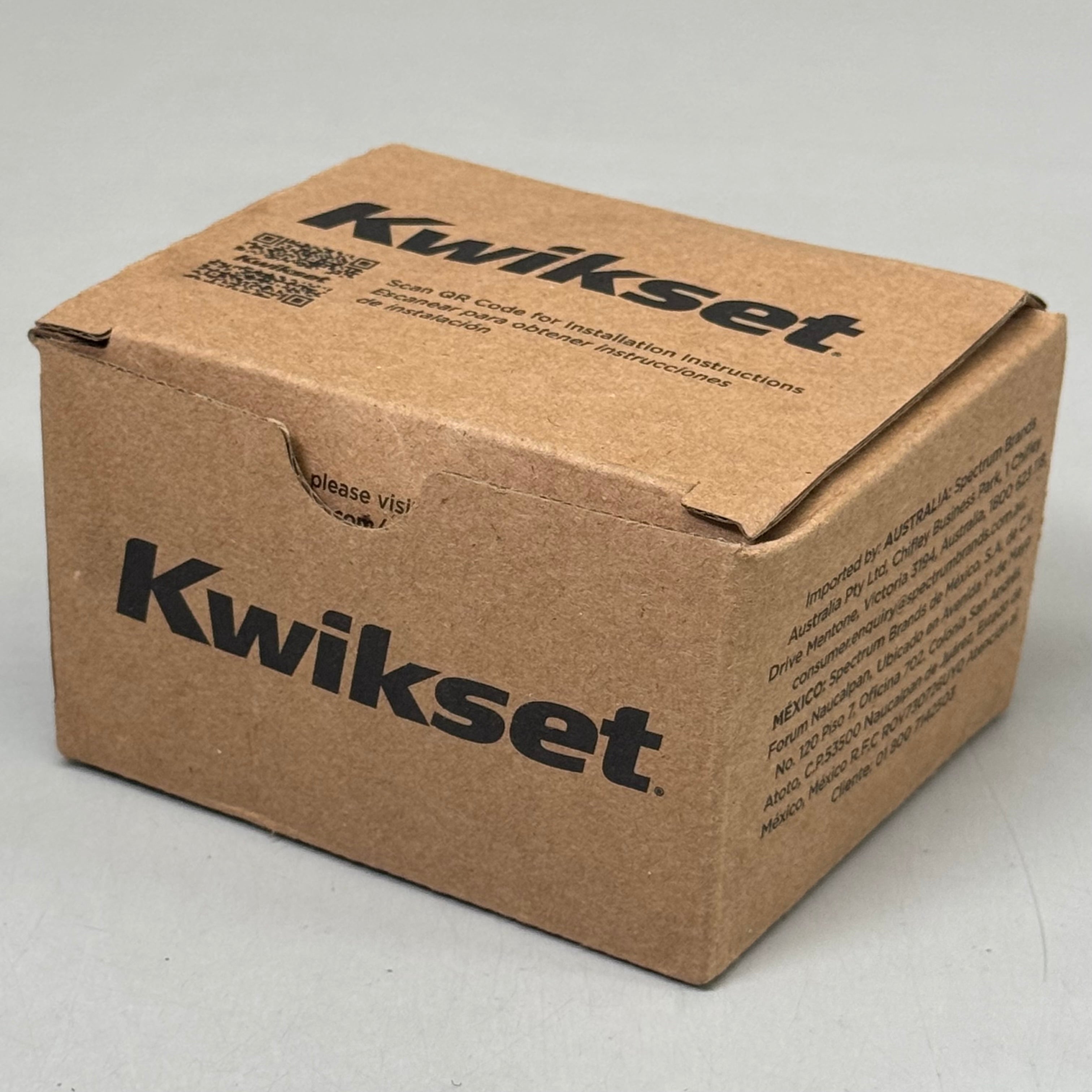 KWIKSET Deadbolt Single Cylinder Door Hardware Satin Nickel Key 96600-724