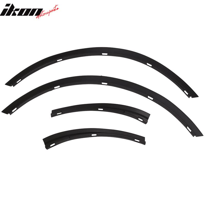 2016-2021 Honda Civic Unpainted Rear Fender Flares Wheel Cover ABS
