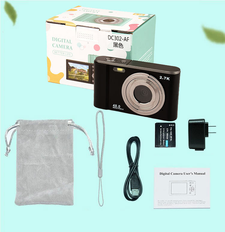 48 Million Pixel Hd Digital Camera 2.8 Inch Lcd Screen 16X Digital Zoom Periscope Lens Support Video Auto Focus Camera For Gift