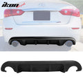 2014-2017 Infiniti Q50  Rear Bumper Diffuser Spoiler Lip  ABS Sedan