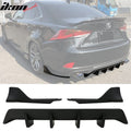 2017-2020 Lexus IS F Sport Type A Rear Diffuser Spiltter & Spats
