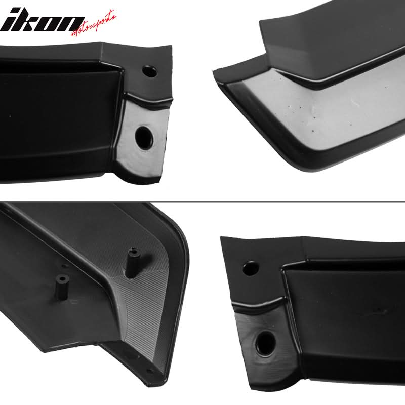 2019-2021 Honda Civic IKON Style Front Bumper Lip Splitter Spolier PU