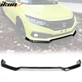 2019-2021 Honda Civic IKON V2 Style Front Bumper Lip Chin Spolier PU