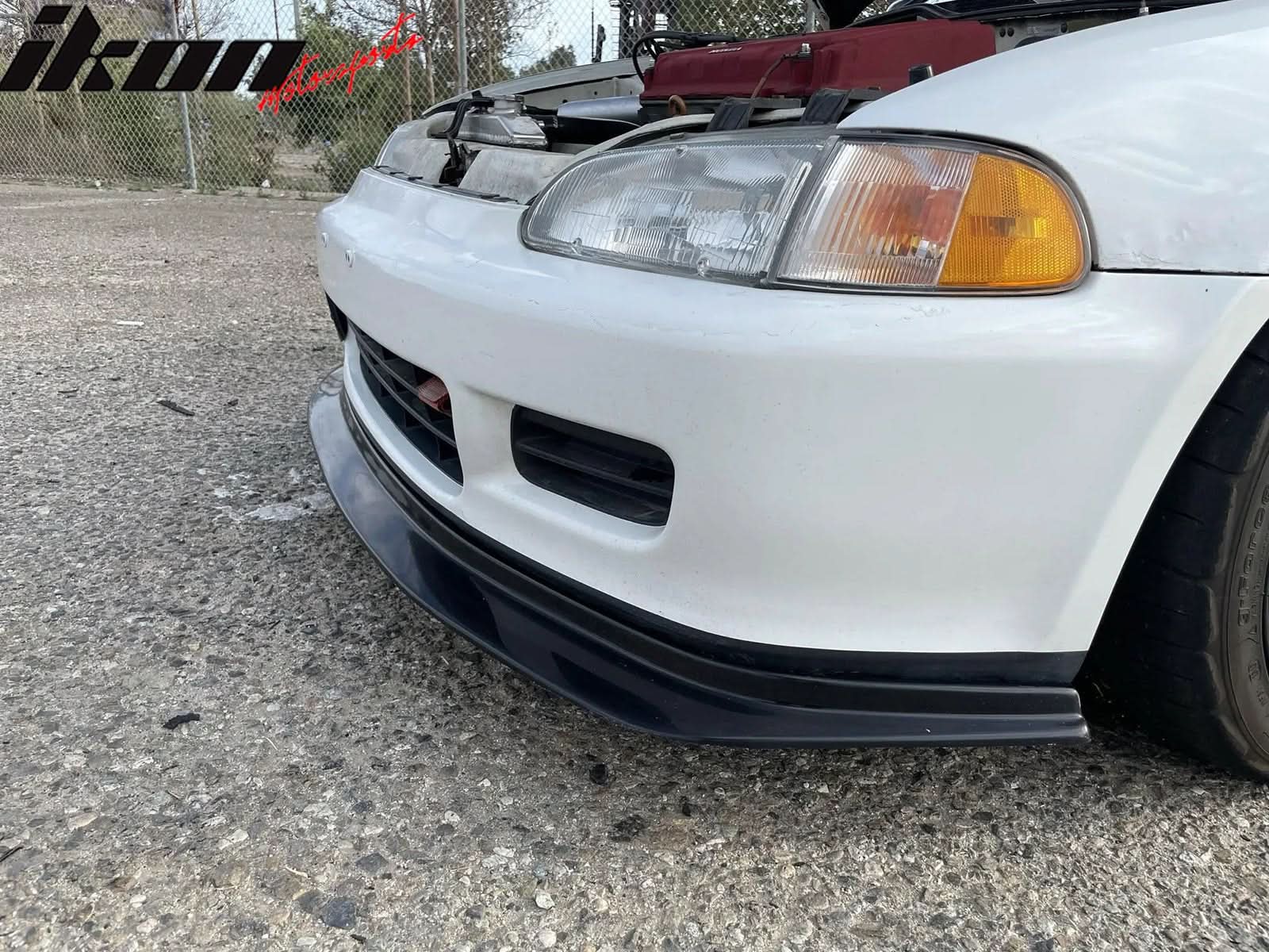 1992-1995 Honda Civic Coupe Hatchback First Molding Front Bumper Lip