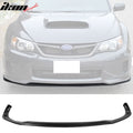 2011-2014 Subaru Impreza WRX STI V-Limited Style Front Lip Splitter PP