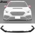 2022-2025 Subaru WRX STI Style Front Lip Splitter Unpainted Spoiler PP