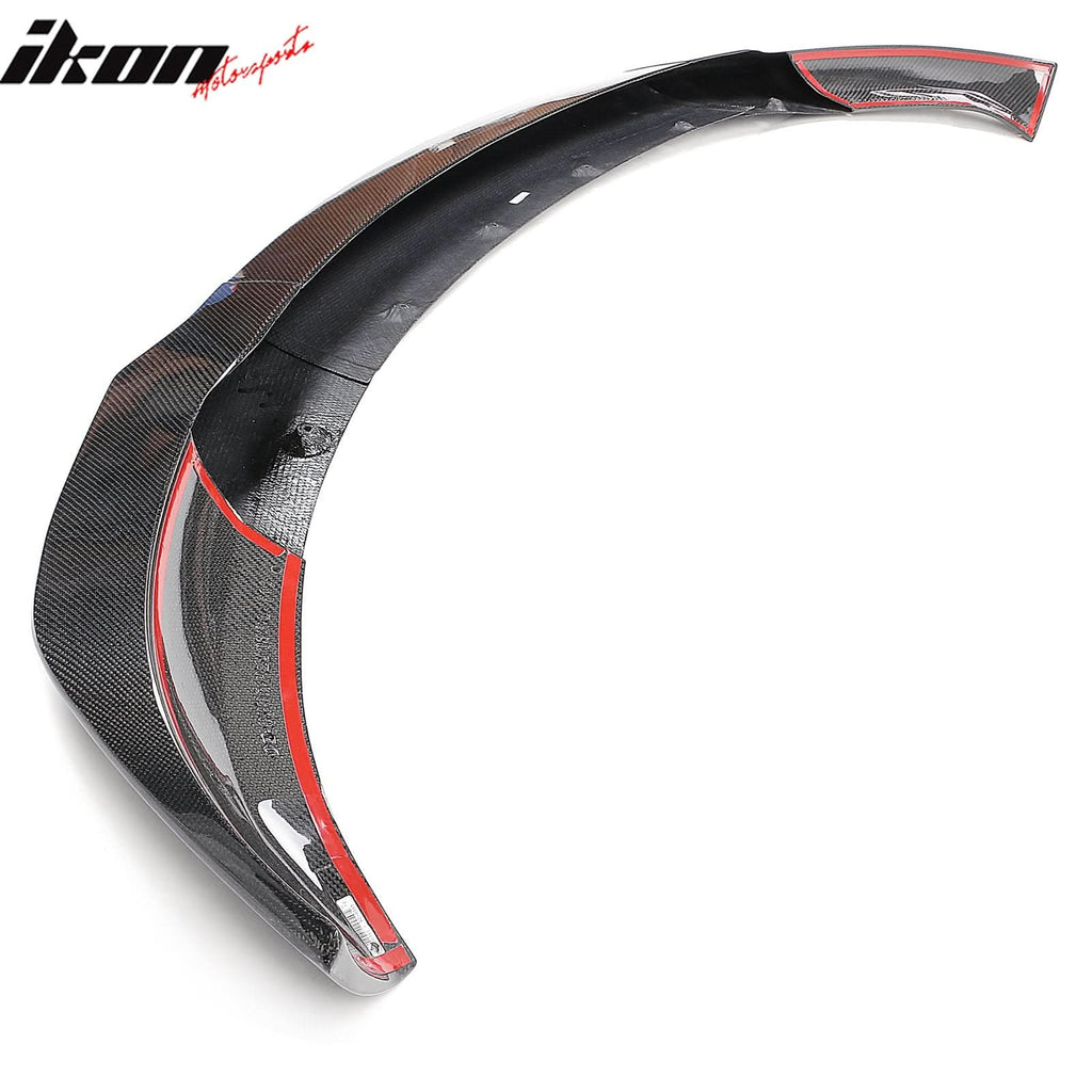 2017-2023 Tesla Model 3 Track Pack Gloss Black Front Lip Carbon Fiber