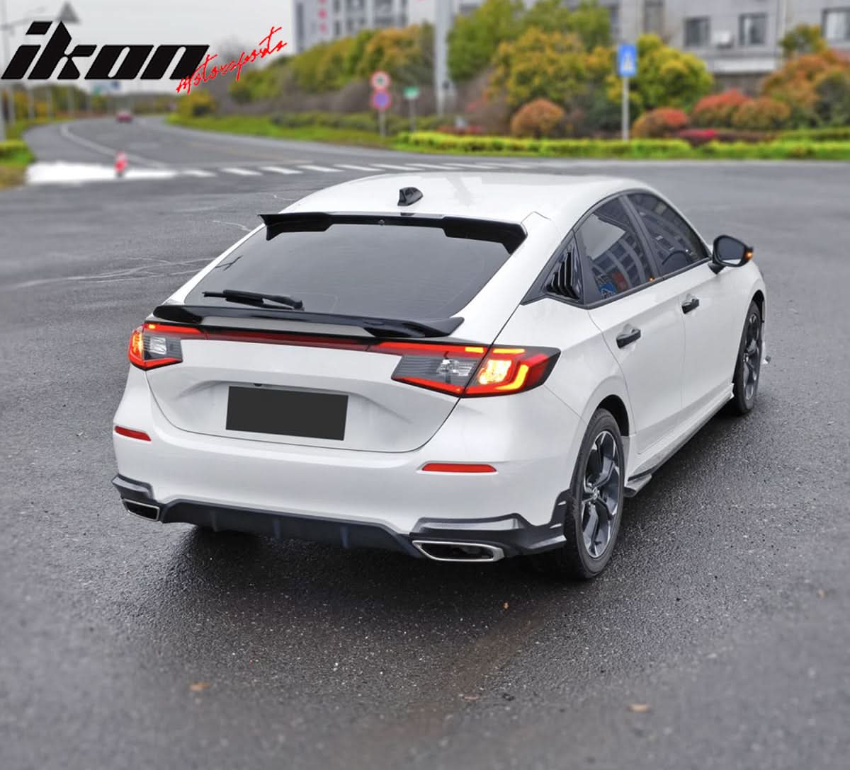 2022-2024 Honda Civic Mugen Style Rear Bumper Lip Aprons