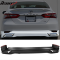 2018-2024 Toyota Camry LE Rear Bumper Lip Diffuser With Chrome Trim