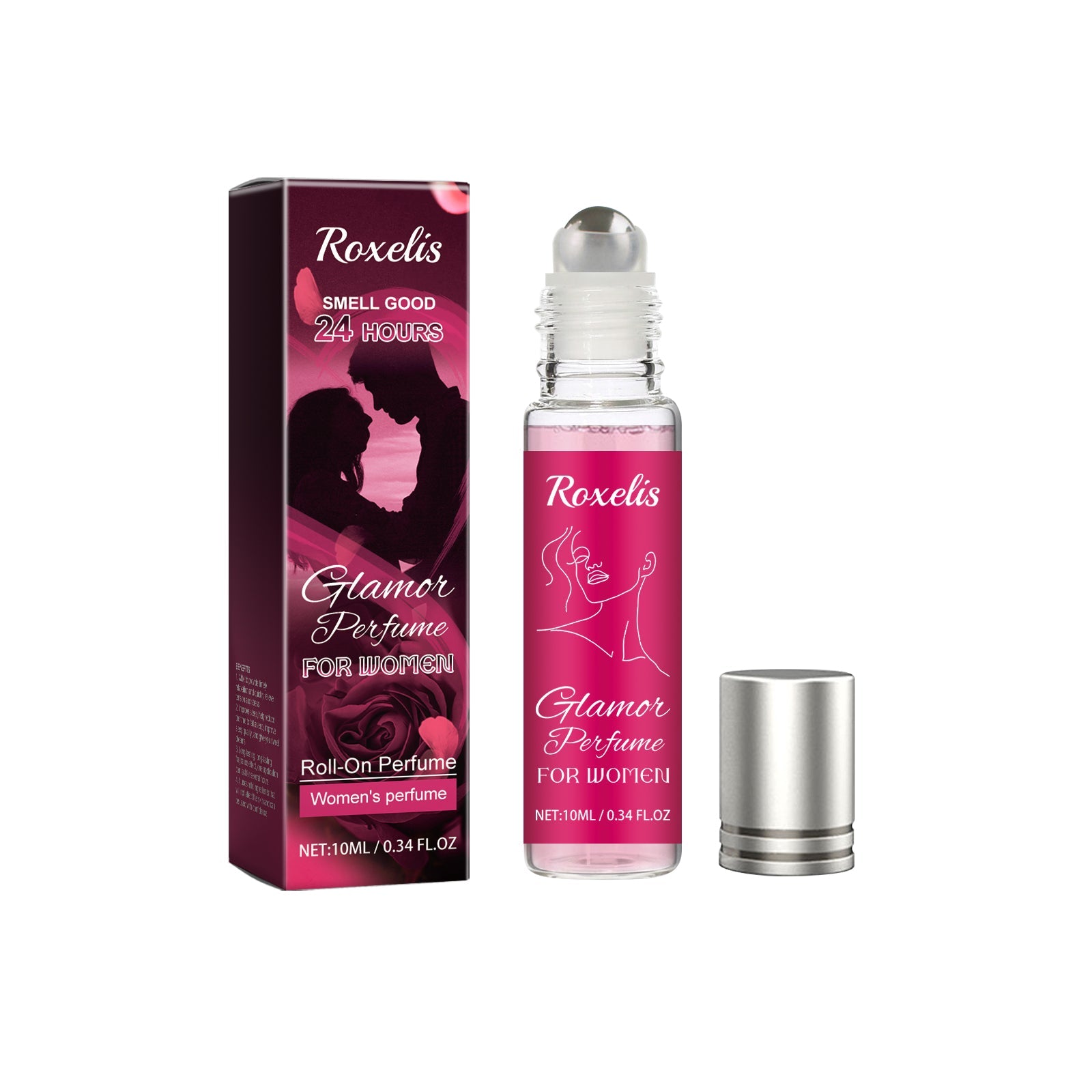 Glamor Perfume For Women, Fragrance Lasting Fragrance Portable Women Adult Elegant Fresh Exudes Natural Niche Flirtatious Attractive Perfume