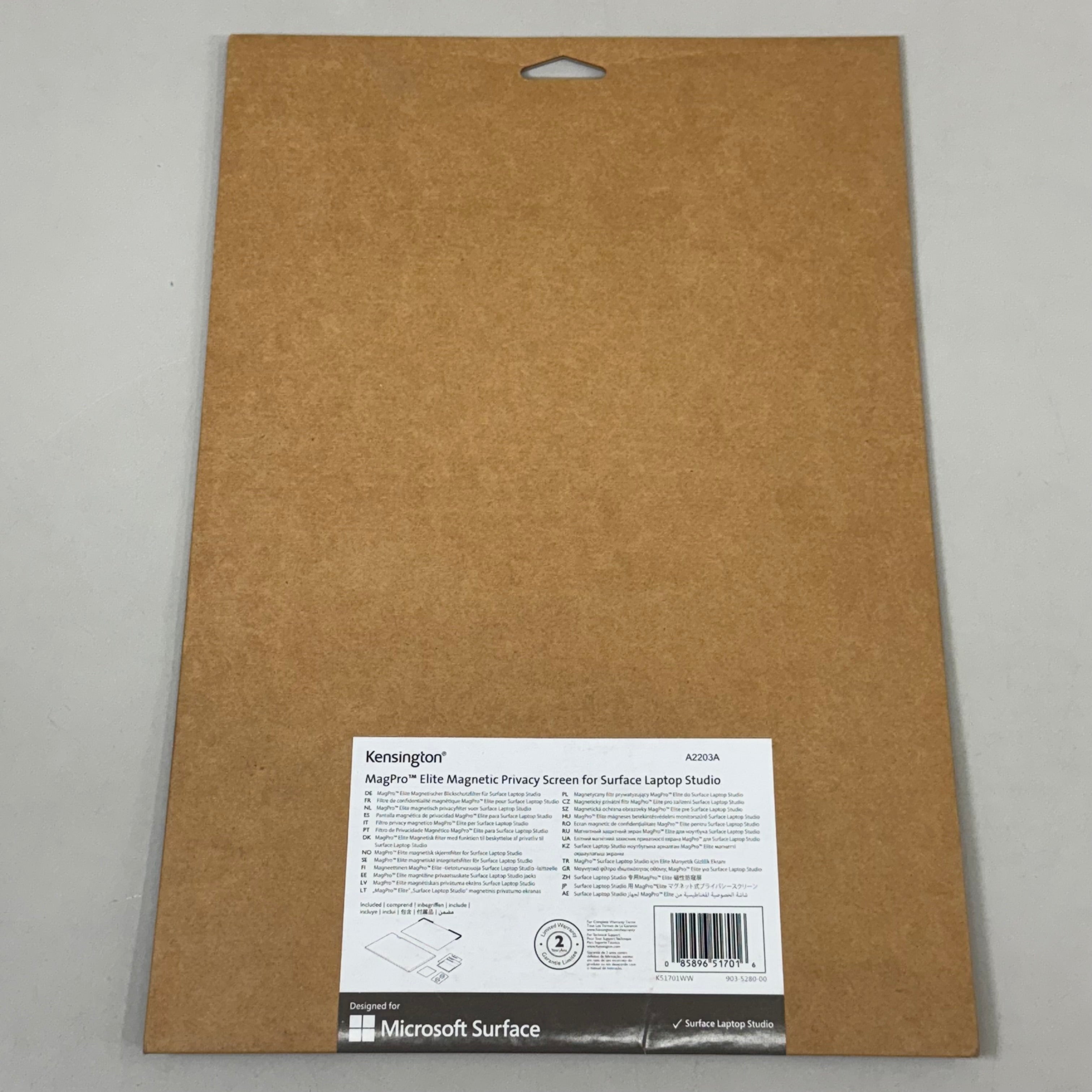 KENSINGTON MagPro Elite Magnetic Privacy Screen for Surface Laptop Device A2203A