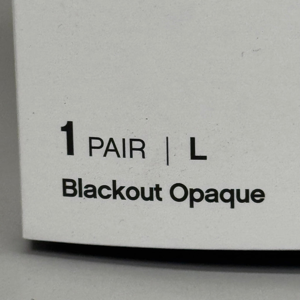 HANES (2 PACK) Style Essentials Fleece Lined Leggings Womens Sz L Blackout 284660