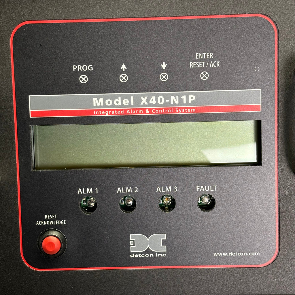 DETCON INC. Integrated Alarm & Control System X40-32-N1P CONTROLLER