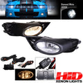 6000K Hid Fits Honda Civic 09-11 Sedan Clear Lens Fog Lights Kit RH LH